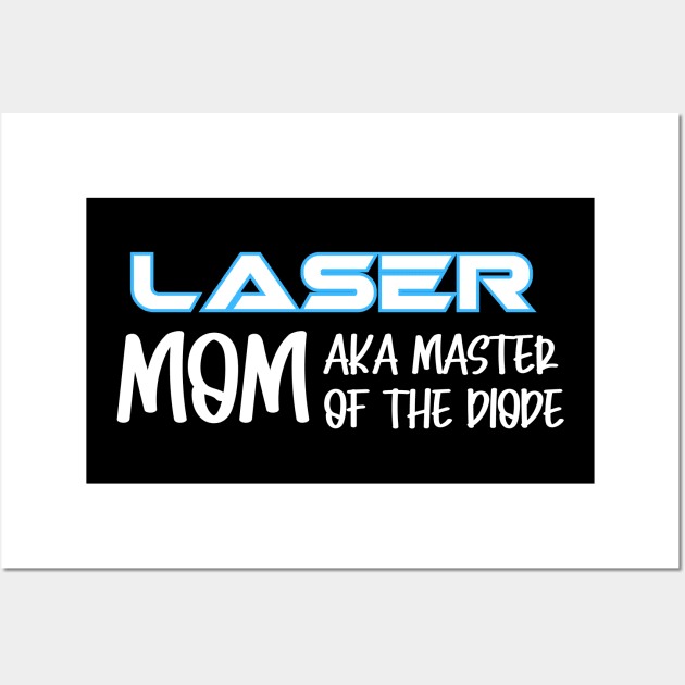 Laser Mom Wall Art by Nice Surprise